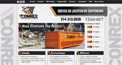 Desktop Screenshot of conrex.com